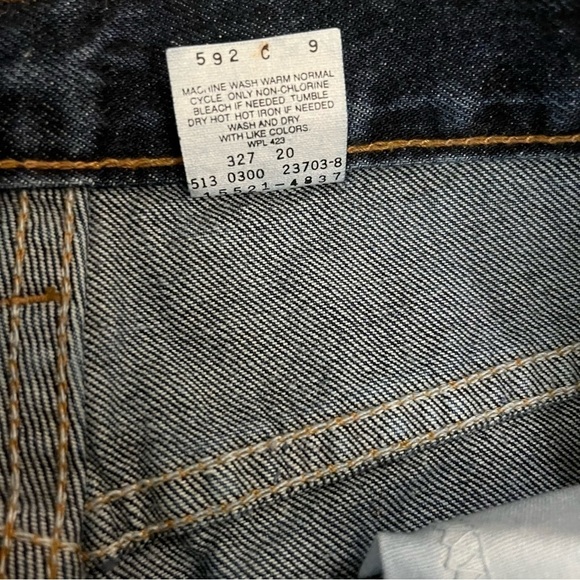 New with Tags Vintage Y2K Levi’s 512 Slim Fit Taper Leg Jeans Mom Jeans Size 12M - Picture 4 of 6